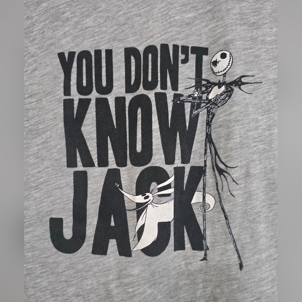 Disney Gray Nightmare Before Christmas Tee